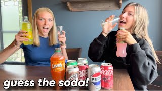 GUESS THE SODA CHALLENGE [upl. by Cahan]