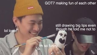 got7 making fun of each other [upl. by Refinney]