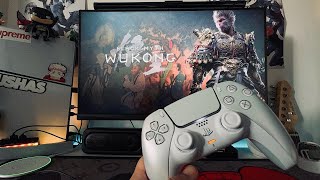 DualSense Chroma Pearl Unboxing🤍🤍 Black Myth Wukong Gameplay Test🙈 [upl. by Cynthy619]