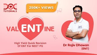 ENT Quick Revision for NEET PG INICET FMGE and NExT Preparation by Dr Rajiv Dhawan  DocTutorials [upl. by Marguerite475]