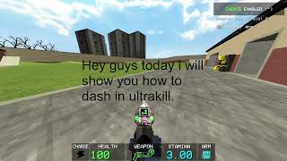 How to dash in Ultrakill  A much needed tutorial [upl. by Marcelle]