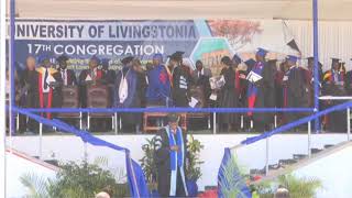 UNIVERSITY OF LIVINGSTONIA  GRADUATION OF 17TH CONGREGATION CEREMONY [upl. by Leiahtan745]