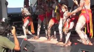 Red Flag Dancers Fed Square Melbourne 21 May 2011  Part 22 [upl. by Emyaj819]