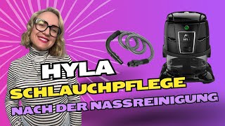 Schlauchpflege nach der Nassreinigung  so pflegst du deinen Hyla Nimbus [upl. by Nayek]