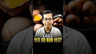 Are Eggs Veg or NonVeg   DtBhawesh  diettubeindia dietitian vegetarian shorts [upl. by Stutzman]