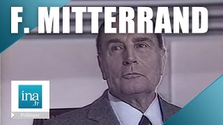 François Mitterrand face à Yves Mourousi  un président câblé  Archive INA [upl. by Ferdie]