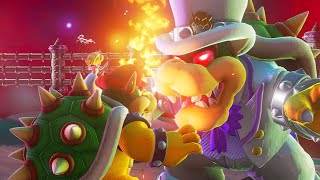 What If Bowser Fights EVERY Boss in Super Mario Odyssey [upl. by Lyndy237]