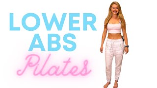 Lower Abs Pilates  No Equipment Core Workout [upl. by Florentia314]