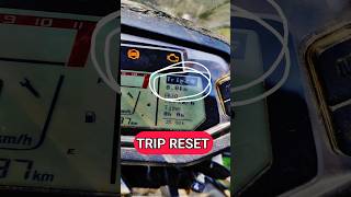 How to to reset trip reset xpulse200 [upl. by Lledra]