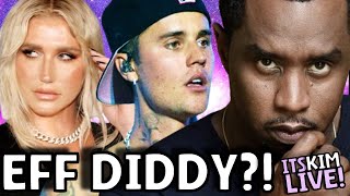 EFF DIDDY Kesha Drags Sean Combs At Coachella  Rumors Fly About Justin Bieber [upl. by Rhonda]