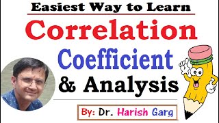 Correlation Analysis amp Coefficient [upl. by Mariele431]