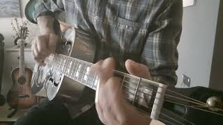 Resonator G Slide Blues Slideguitar slideblues resonatorguitar [upl. by Anelec723]