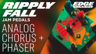 Chorus and Phaser Together  The Amazing Analog Jam Pedals Ripply Fall [upl. by Paquito]