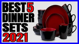 5 Best Dinnerware Set 2021 [upl. by Ennovihs]