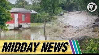 Tropical Storm Rafael Flood Parts of Clarendon  Adverse Flooding in Parts of St Thomas [upl. by Ez702]