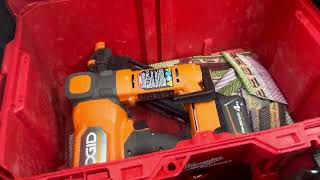 Toolbox IP65 test MilwaukeeRigidToughbuilt [upl. by Enened]