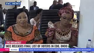 INEC Releases Final List Of Voters In Edo Ondo [upl. by Haseefan]