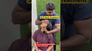 Neck painStiffneck TreatmentChiropracticDrvijay chiropractic chiropractor pain [upl. by Janiuszck]