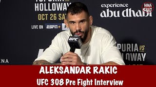 Aleksandar Rakić ‘ICE COLD’ will DOMINATE Magomed Ankalaev for a shot at Alex Pereira  UFC 308 [upl. by Wauters]