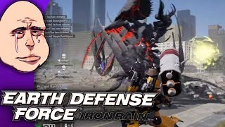 Criken Earth Defense Force  Iron Rain  THE END OF EDF [upl. by Akeimahs841]