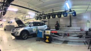 Thatcham Crash Test Set up for Euro NCAP testing [upl. by Selima717]