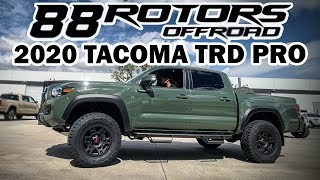 BRAND NEW ARMY GREEN 2020 TACOMA TRD PRO LIFTED 2857017 [upl. by Keg]