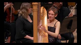 Heather Brooks Ginastera Harp Concerto Guildhall SO cond Jonathan Bloxham [upl. by Aela]