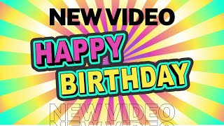 Happy Birthday New Video  wMusic Long Distance Video Message Compilation Green Screen Screensaver [upl. by Piero272]