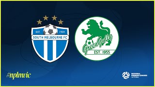 2024 NPLMVIC South Melbourne FC v Green Gully SC [upl. by Raama]