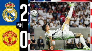 Real Madrid 20 Manchester United  Highlights  Houston [upl. by Melliw481]