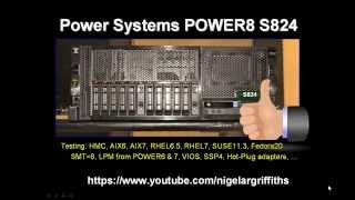 POWER8 S824 Quick Look Around [upl. by Isabea]