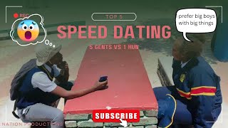 SPEED DATING 5 GENTS VS 1 HUNgonee crazy😭🔥 MUST WATCH [upl. by Yreffeg824]