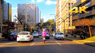 Curitiba PR • Bairro Bigorrilho 4K [upl. by Arretak]