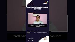 Clinical Data Management Review  Sindhu BCRI [upl. by Zigrang]