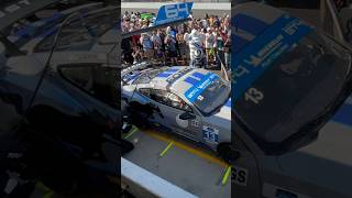 Pit stopdriver change imsa fordperformance pitstop racing mustang indy ford pitcrew tires [upl. by Emirak330]