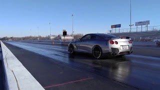 GTR does 1084  12843 mph on 93 octane pump gas [upl. by Weaver]