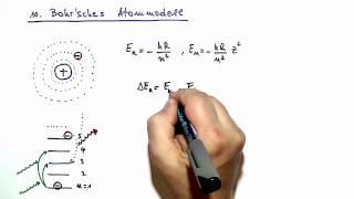 Bohrsches Atommodell ☆ BeispielAufgabe amp Lösung ☆ Physik Lernvideo [upl. by Patten]