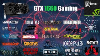 GTX 1660 Gaming in 2024  Test in 44 Games [upl. by Towny]