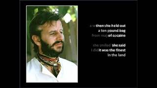 Ringo Starr No No Song Lyrics [upl. by Dobson]