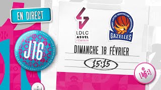 LFB 20232024  Lyon  Lattes Montpellier  J16 [upl. by Meagan]