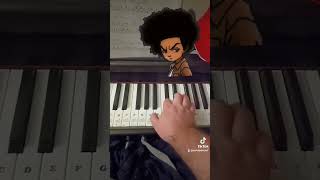 Boondocks Intro amp Outro  Piano Cover piano boondocks rileyfreeman hueyfreeman music tiktok [upl. by Iphigenia]