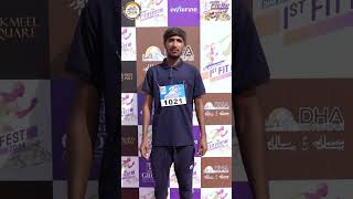 Faizan Ali proud participant of 1st DHAB FitFest 2024 shares his electrifying experience [upl. by Naahs748]