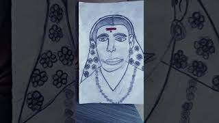 Savitribai Phule drawing [upl. by Annayar]