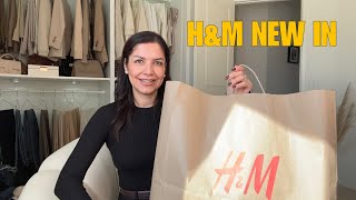 HampM NEW IN TRY ON HAUL 2024 [upl. by Aranat]