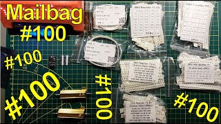 Mailbag 100 Elektronik AliExpress China ESP32 C3 SMD und Last Widerstände SMD Kondensatoren [upl. by Wise239]