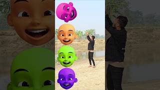 Alian Head To Frog jokar gorilla and gasita name Talking shorts mmmrazz funny comedy [upl. by Adliw]