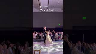 Farial amp Patrick Wedding [upl. by Annaitsirk823]