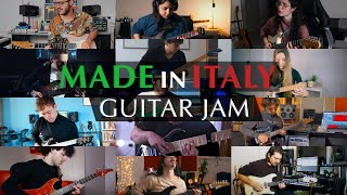 Made in Italy Guitar Jam  Alessandro Zilio Samuele Perduca Camilla Sperati Alberto Barsi [upl. by Atikal]