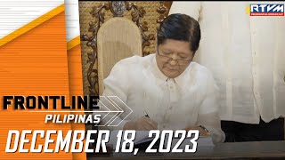 FRONTLINE PILIPINAS LIVESTREAM  December 18 2023 [upl. by Odel]