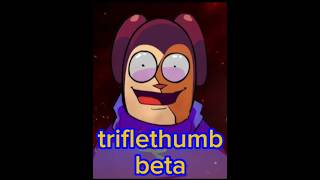 FNF TRIFLETHUMB BETA ANIMATION skoteencorefnf Inuel triflethumb beta fnf mod lyrics [upl. by Enelyar98]